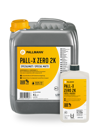 2к ультраматовый лак для паркета Pallmann Pall-X ZERO